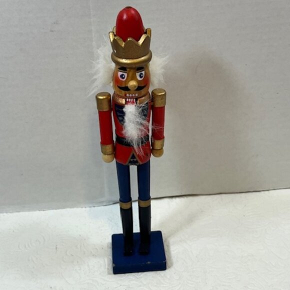 Christmas Wooden Table Nutcracker Style Decor Soldier Holiday 8.75"Tall - Picture 8 of 16